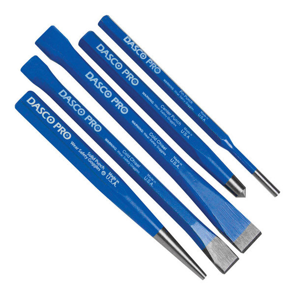 Dasco Punch/Chisel Set 5Pc 030